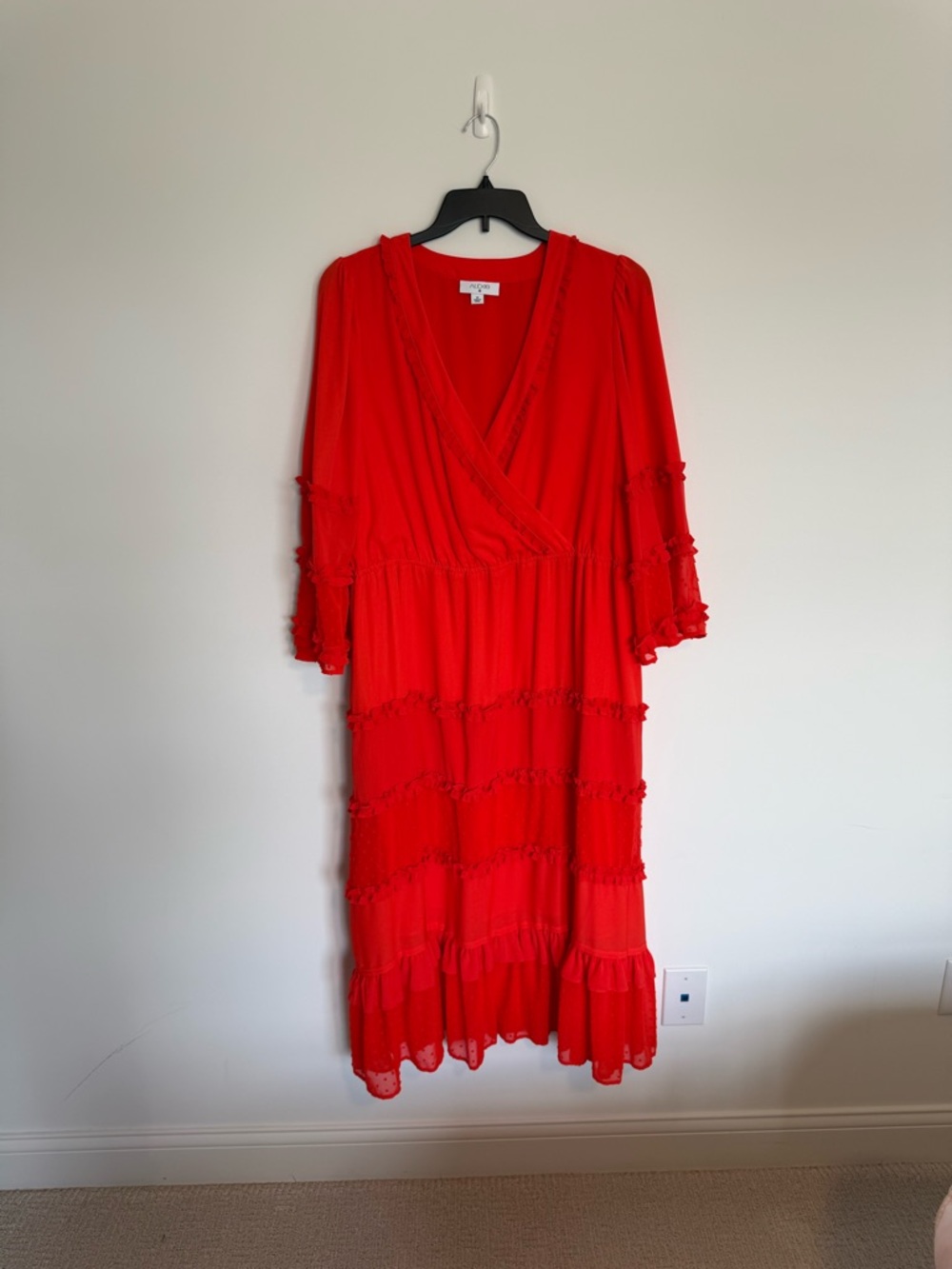 Alexis for Target Tiered Wrap Midi Dress